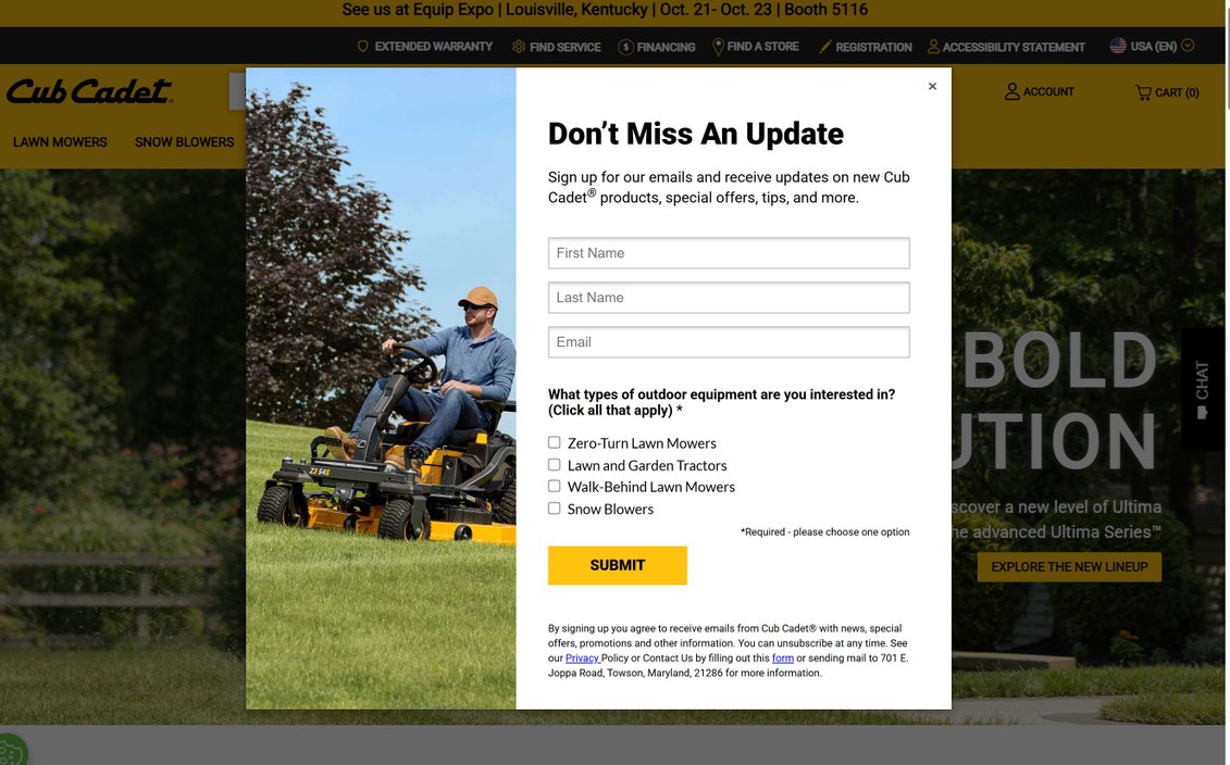Cub Cadet – cubcadet.com