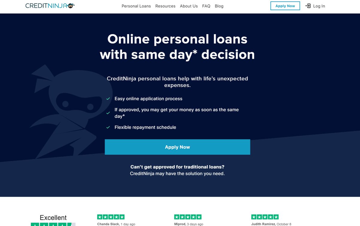 CreditNinja – creditninja.com