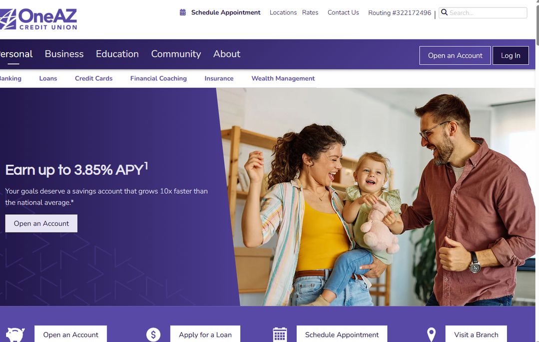 OneAZ Credit Union – oneaz.com