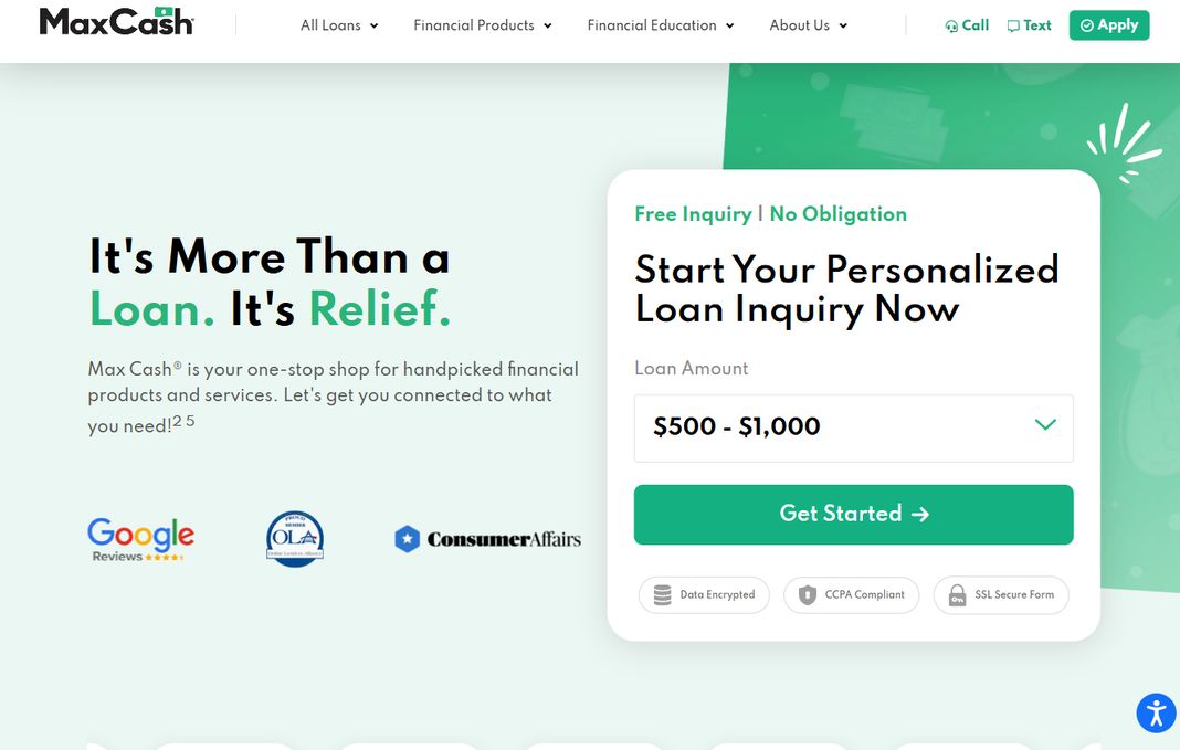 Max Cash – maxcash.com