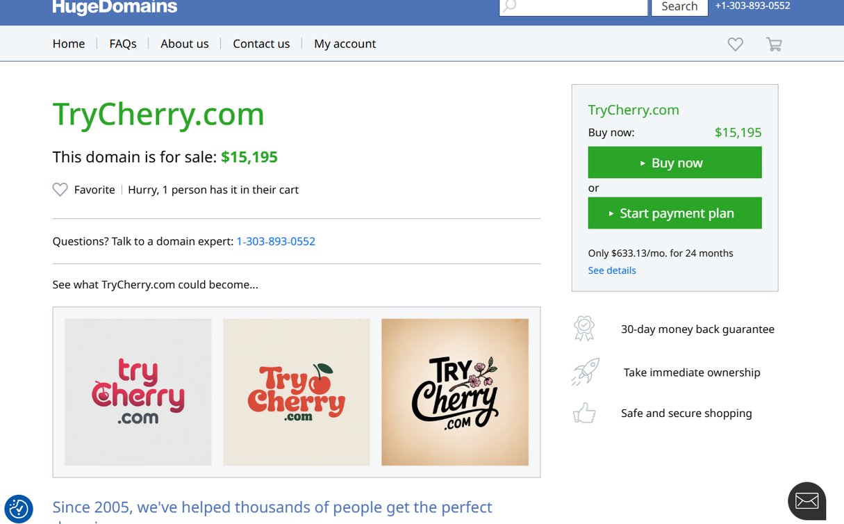 Cherry – trycherry.com