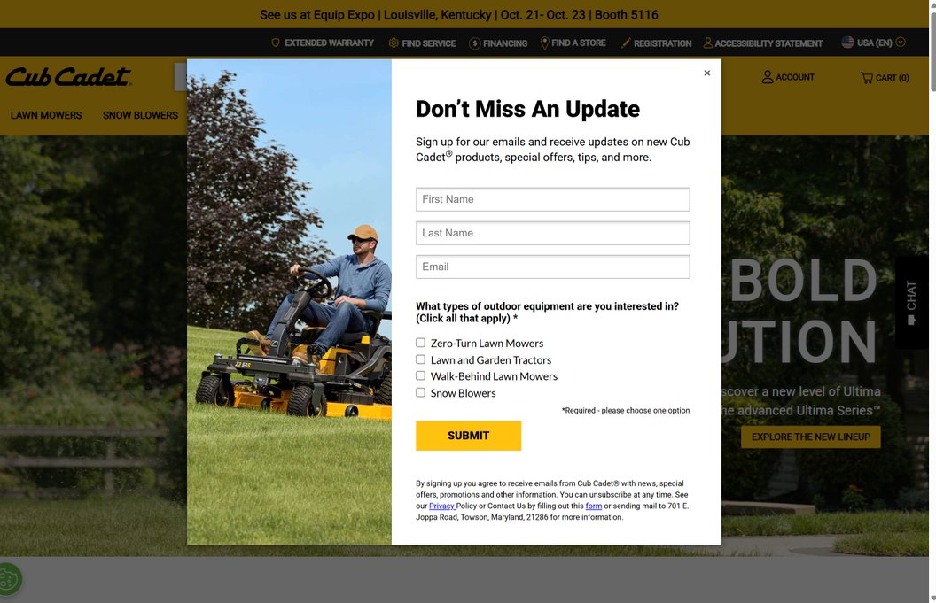 Cub Cadet – cubcadet.com